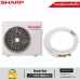 SHARP แอร์ติดผนัง ชาร์ป ระบบInverter 22200 BTU AH-X24ZB 