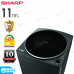 SHARP เครื่องซักผ้าฝาบนชาร์ป 11 กก.  ES-W11HT-SL 