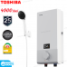 TOSHIBA เครื่องทำน้ำอุ่นระบบดิจิตอล 4500 วัตต์  รุ่น DSK45ES5KW สีขาว