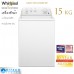 WHIRLPOOL เครื่องซักผ้าฝาบนเวิร์ลพูล 15 กก. 3LWTW4705FW